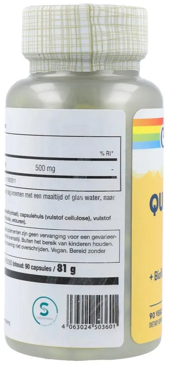 Solaray Quercetin 500 mg - 90 capsules