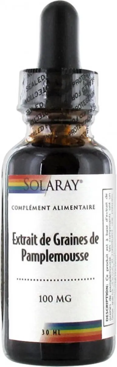 Solaray Grapefruitzaadextract 100 mg 30 ml