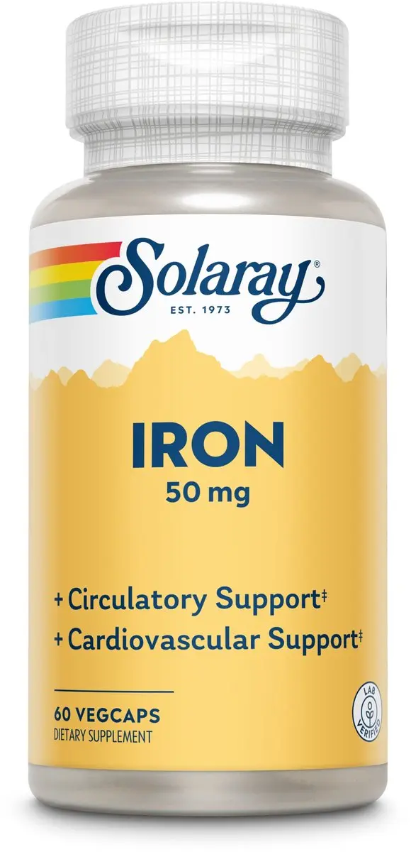 Solaray IJzer 50 mg