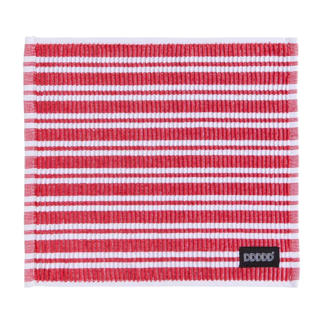 DDDDD Vaatdoek Set - 8 Stuks - Katoen 30x30cm - Klassiek Rood