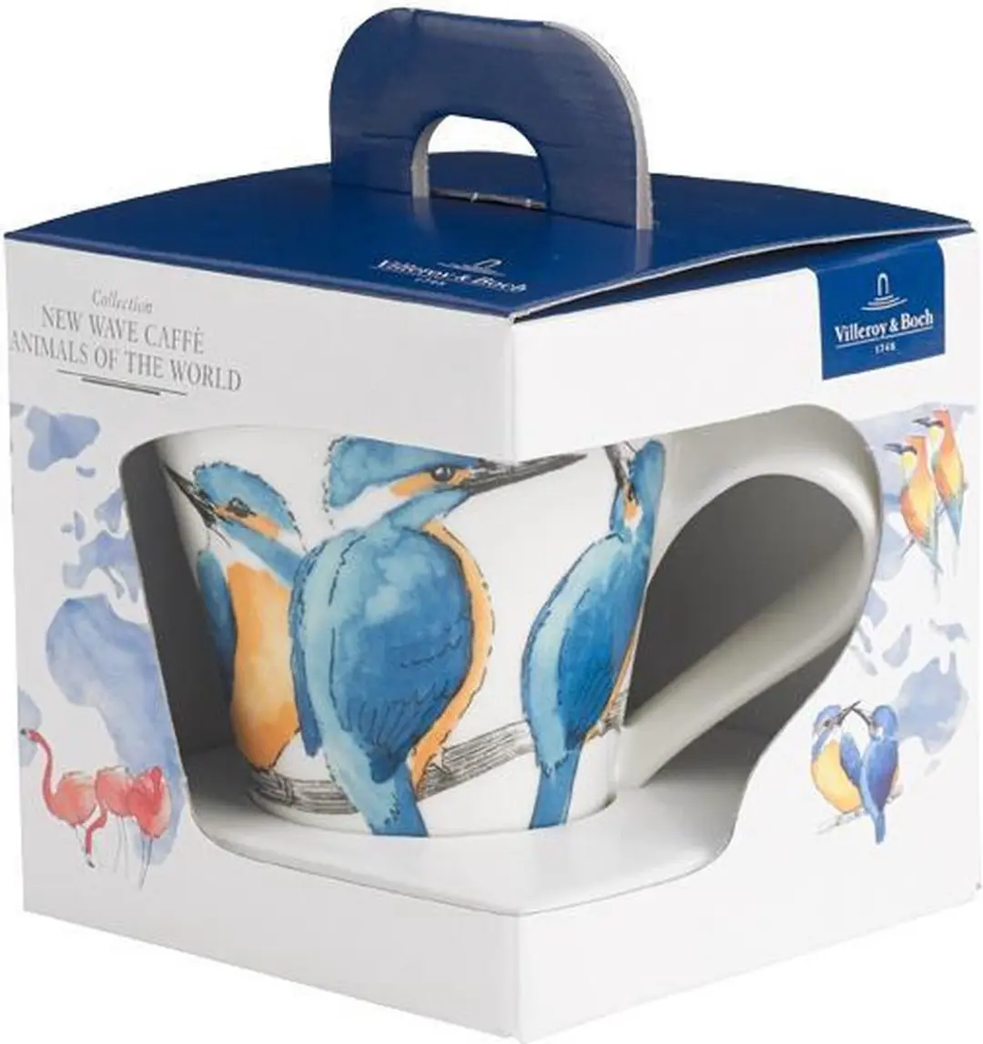 Villeroy & Boch New Wave Caffè Beker Ijsvogel Blauw 300ml - 1041499100