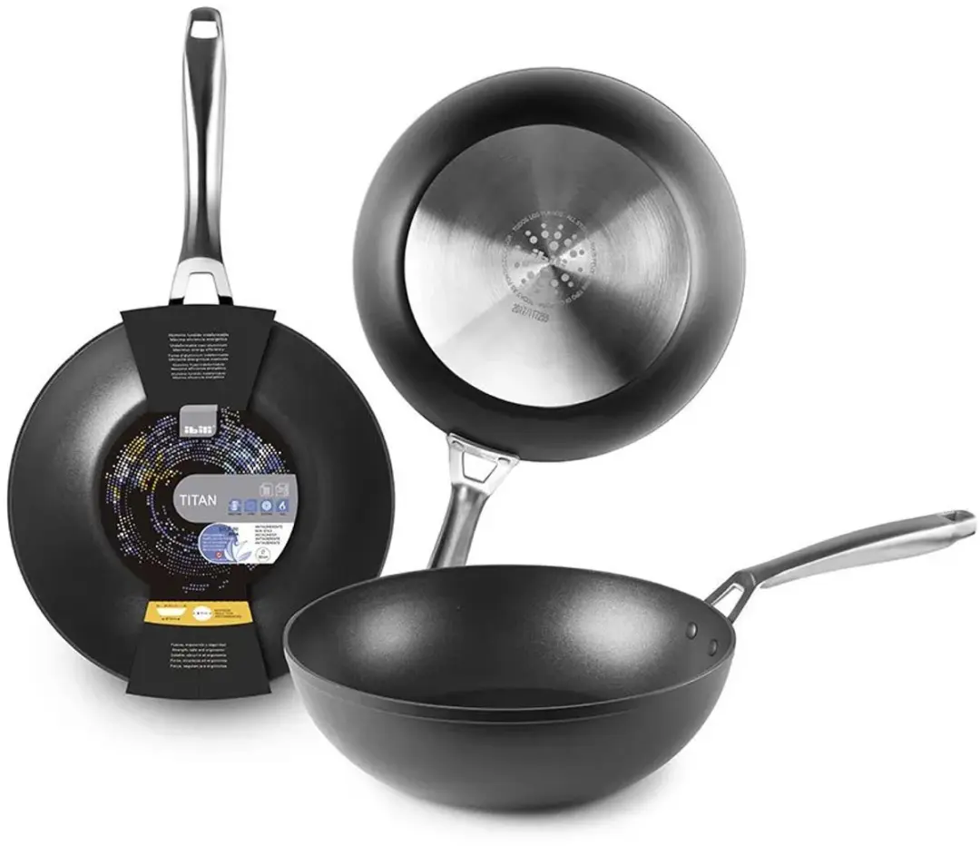 Ibili Titan Wok 30cm - Zwart