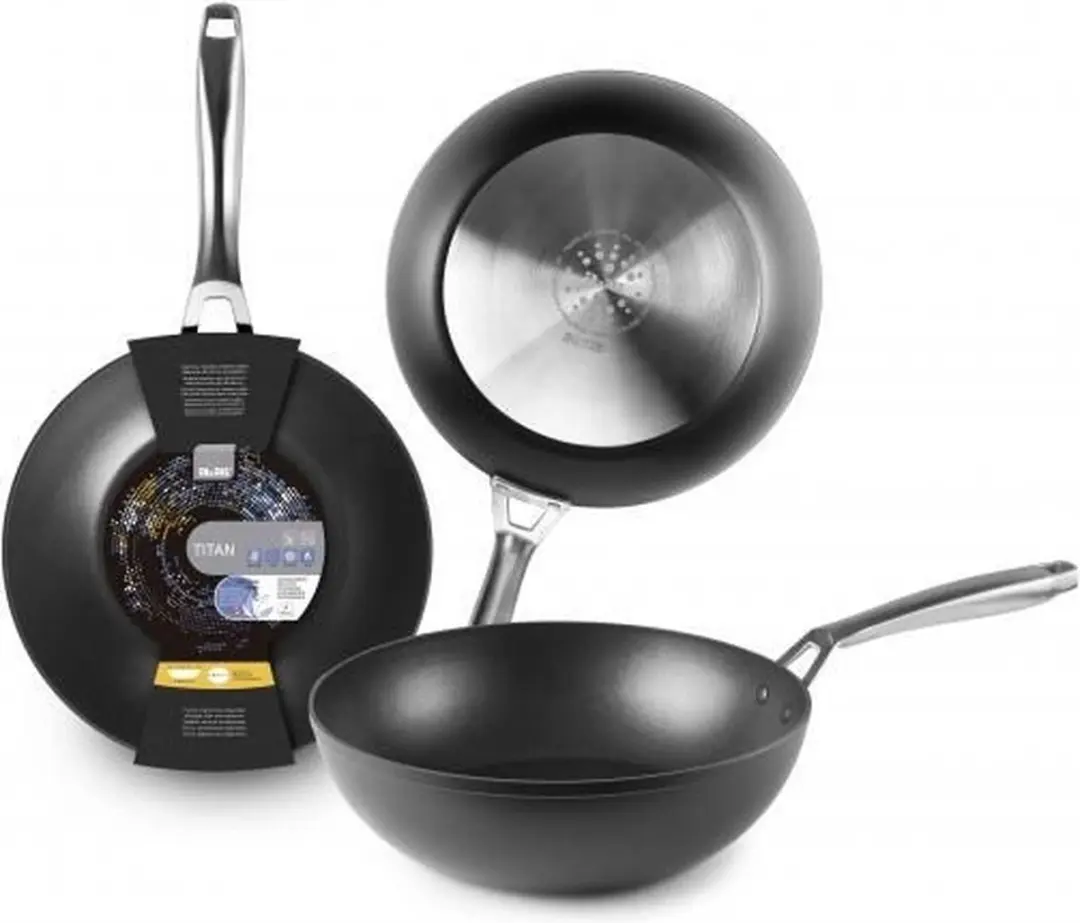 Ibili Titan Wok 30cm - Zwart