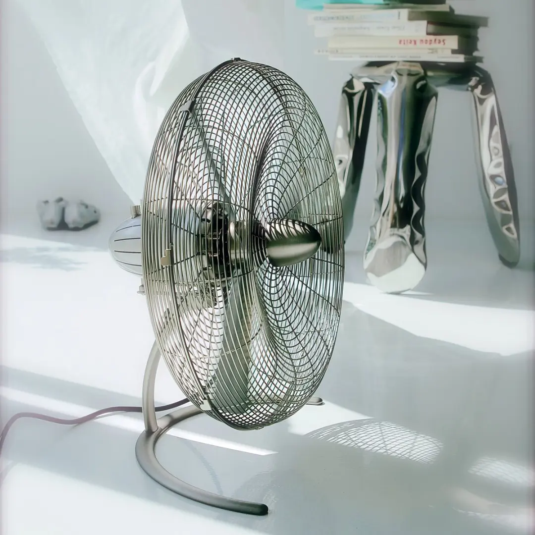 Stadler Form Charly Floor Ventilator SF-C-050 - 6000 m³/u - 45W - Zilver