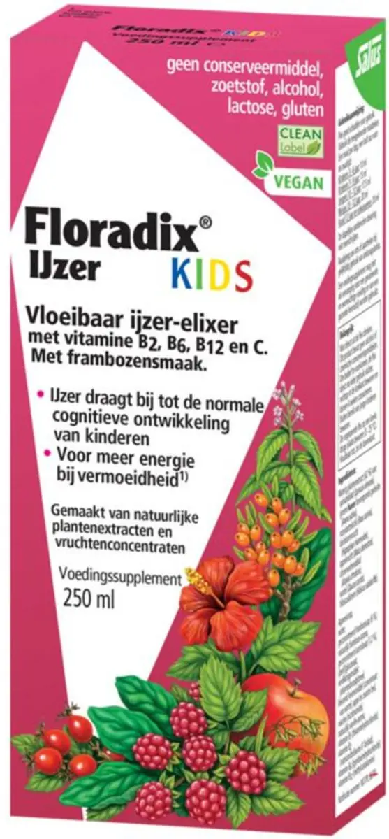 Salus Floradix IJzer Elixer Kids