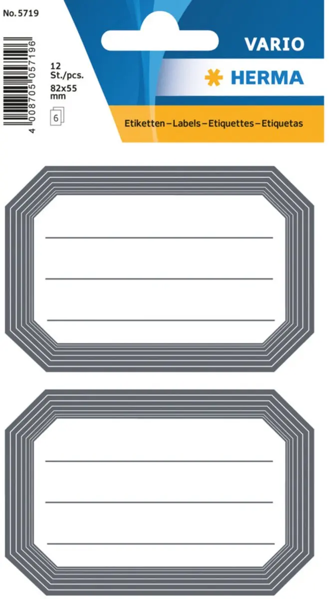 Bellatio Design Metaal Opbergblik Goud 16x25cm - 6.4L - 13 Stuks