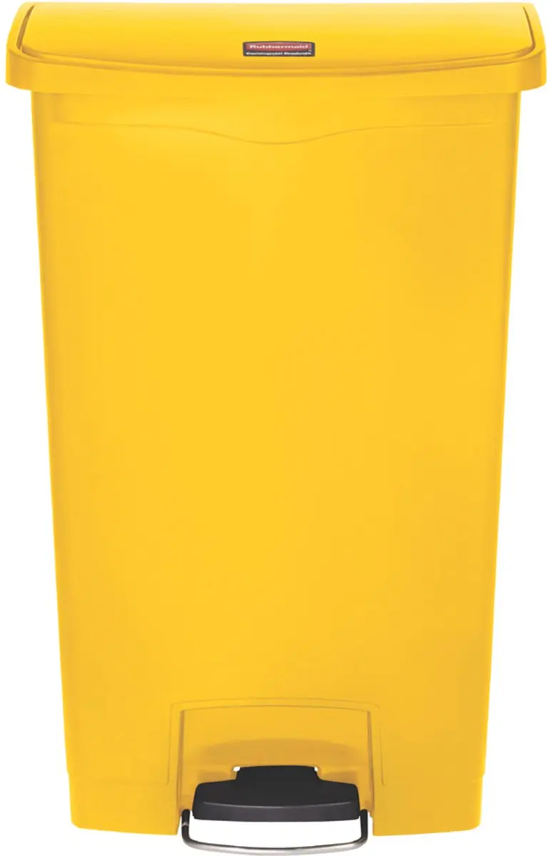 Rubbermaid Slim Jim GL033 Afvalbak 68L - Beige