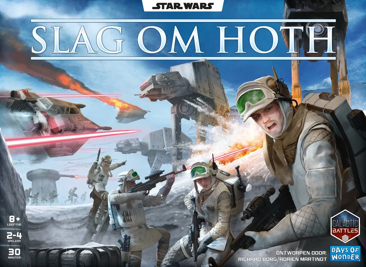 Asmodee Star Wars Slag om Hoth Bordspel - 2-4 Spelers
