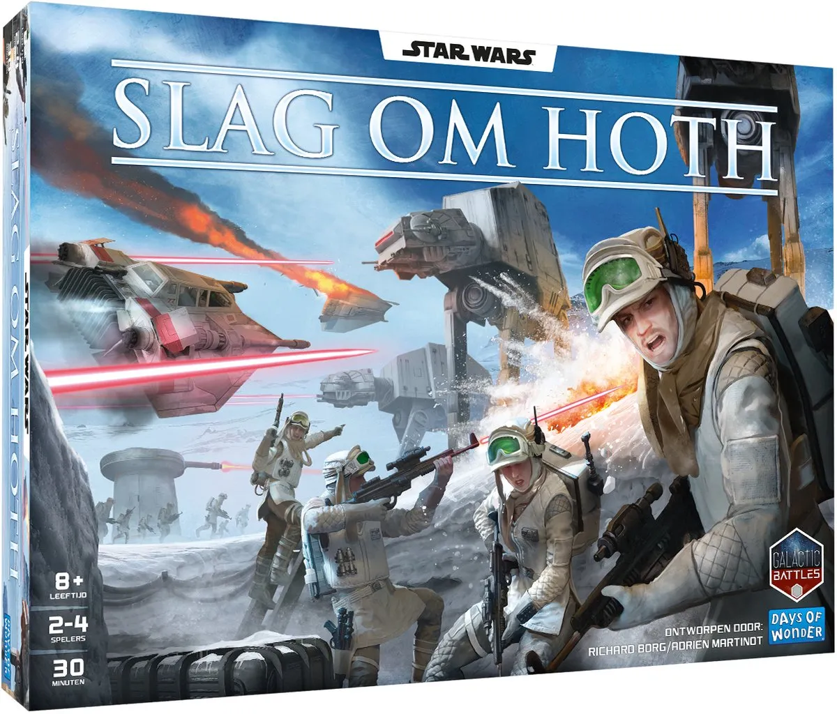 Asmodee Star Wars Slag om Hoth Bordspel - 2-4 Spelers