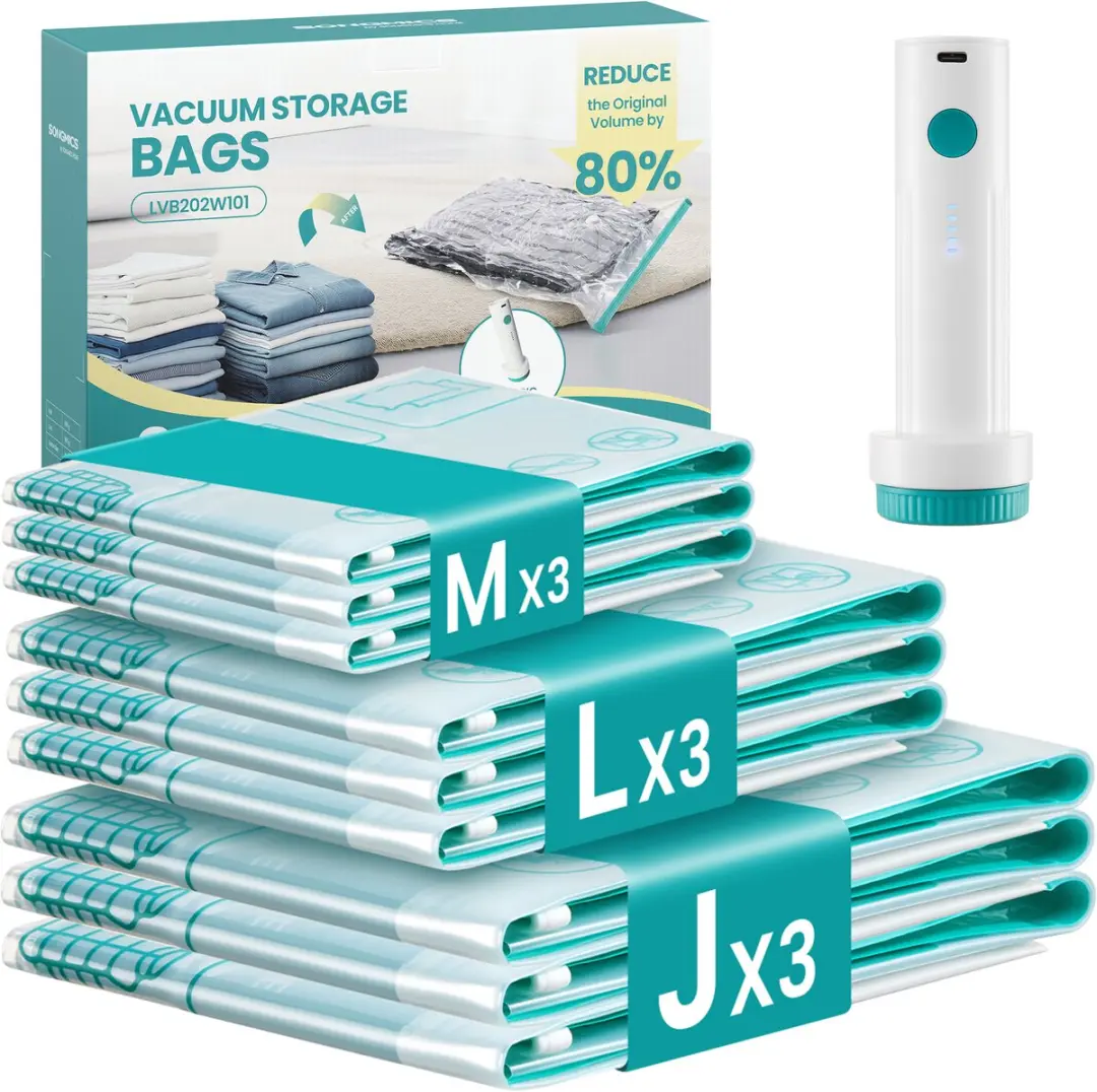 Songmics Vacuumzakken 9 Stuks