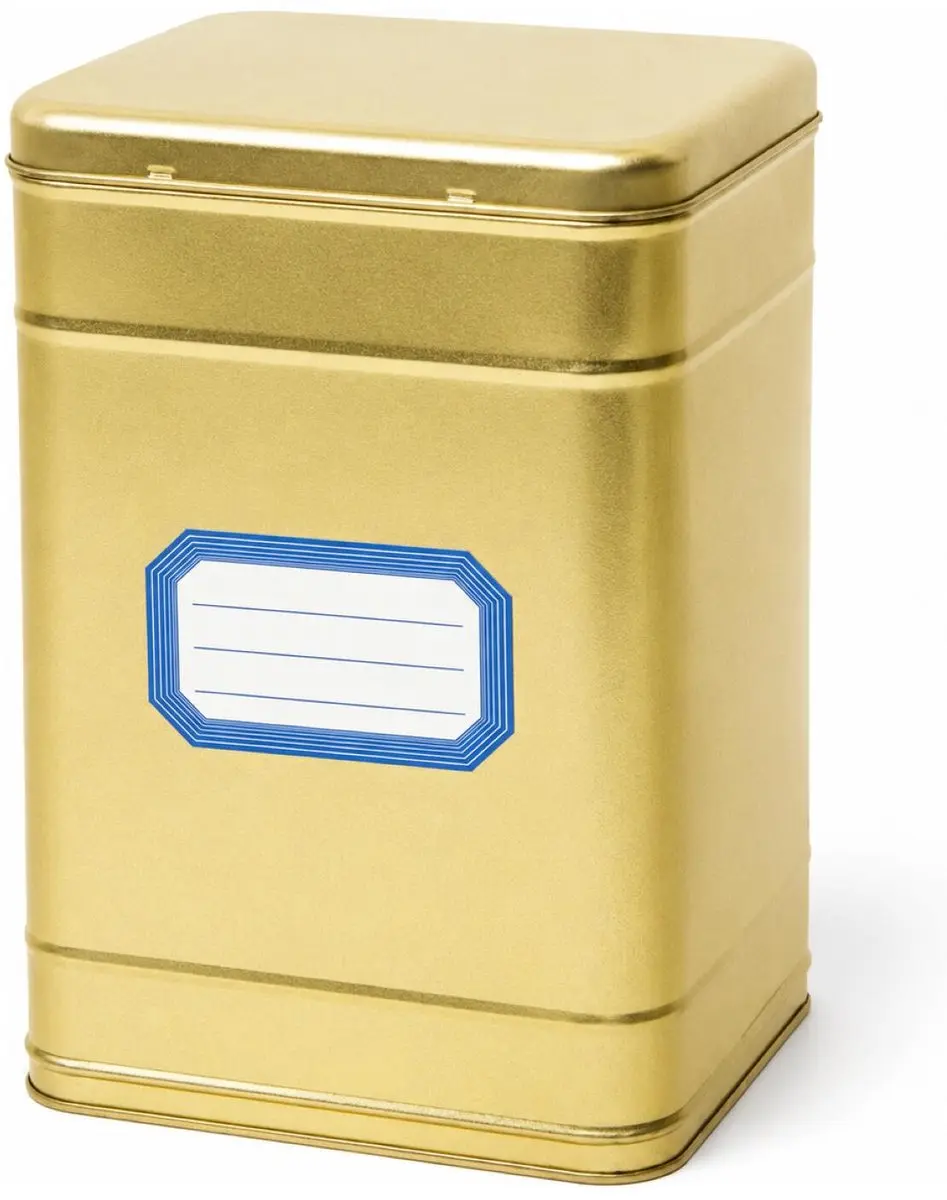 Bellatio Design Metaal Opbergblik Goud 16x25cm