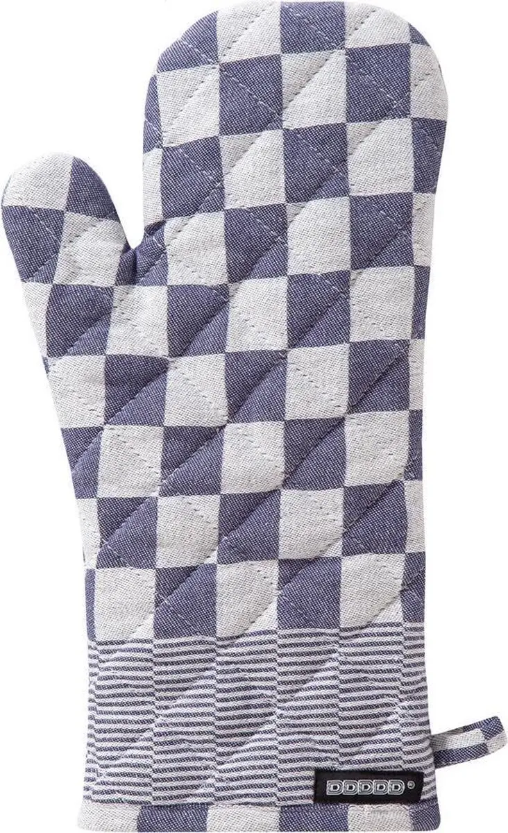 DDDDD Barbeque Ovenwanten - 2 Stuks 18x36cm - Blauw