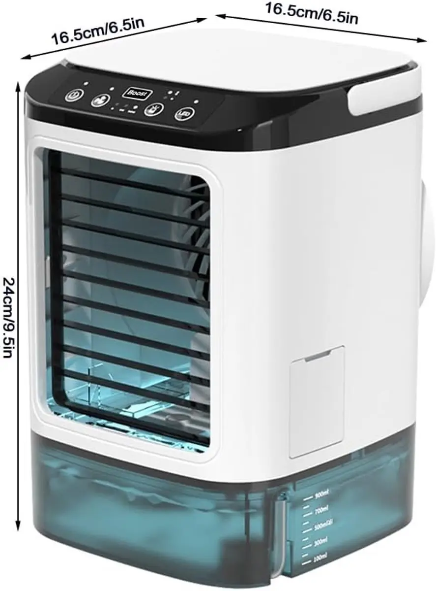 ECTEATOY Luchtkoeler 26515633 - 900ml - 3 Snelheden - Wit