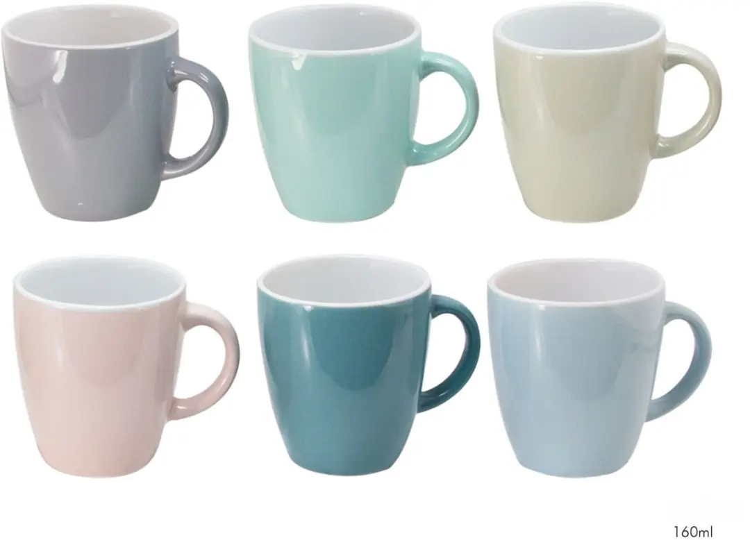 Senseo mokje 160ml 6 kleuren uni 6 stuks