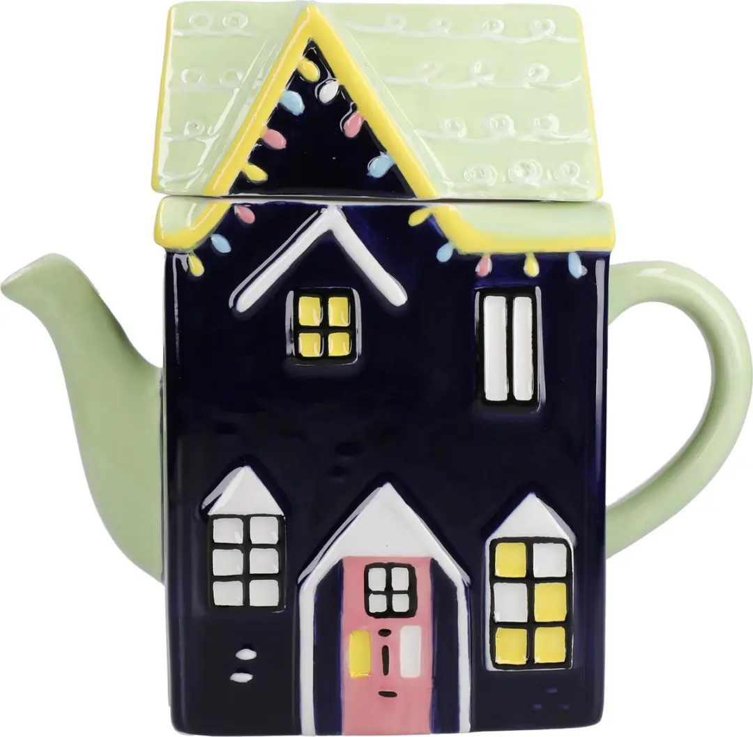 KitchenCraft Theepot 1.2L - Theelichthouder & Infuser - 4 Kopjes