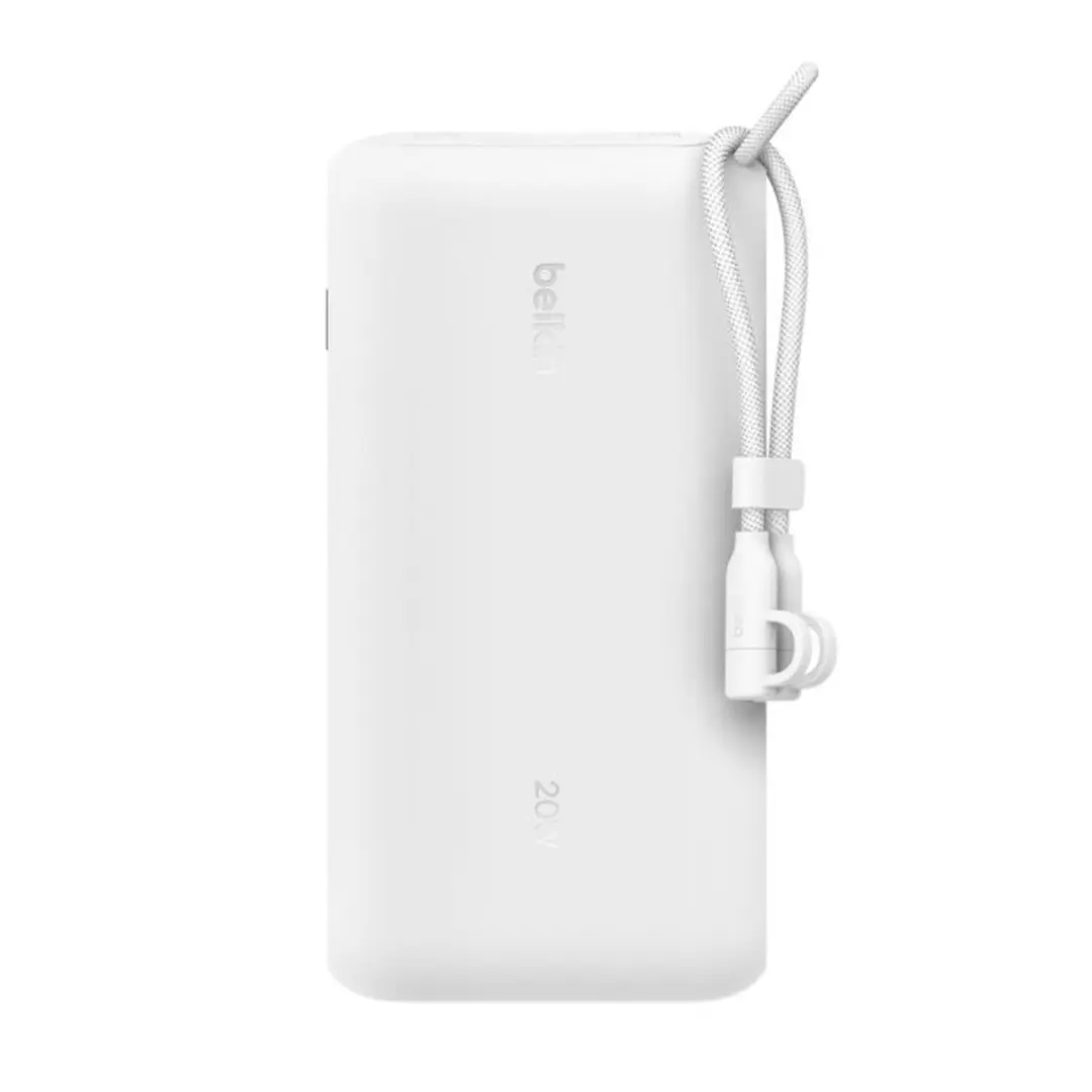 Belkin Power Bank 20000mAh 20W - 3x Opladen - Wit