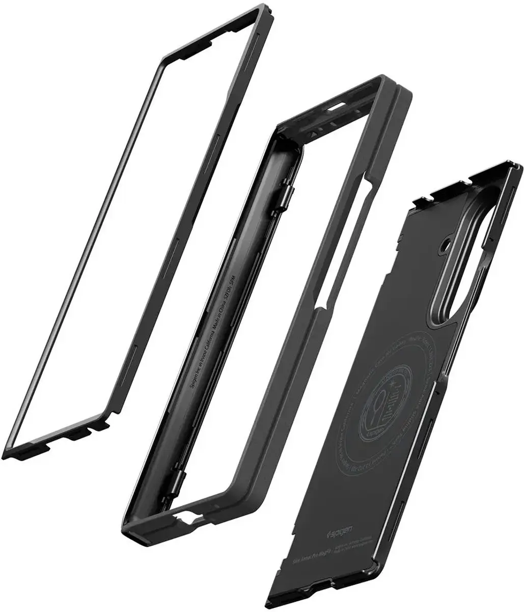 Spigen Slim Armor Pro MagFit Hoesje ACS11508 - Zwart - afbeelding 6 van 6