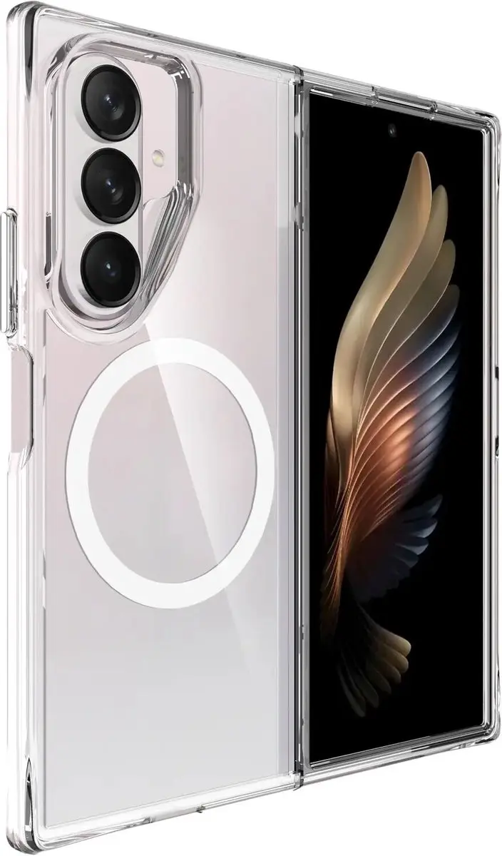 Buddi Core Hoesje Samsung Galaxy Z Fold8 Ultra - MagSafe - Transparant