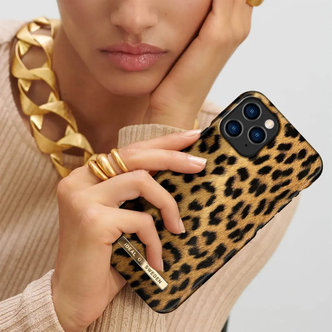 iDeal of Sweden iPhone 11 Pro Max Wild Leopard Hoesje - Bruin/Zwart