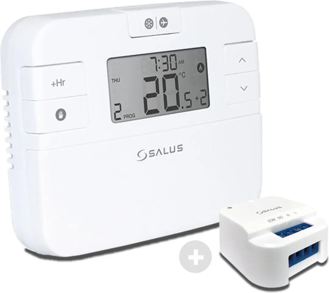 Salus RT510SR Draadloze Thermostaat Set met Inbouw Ontvanger