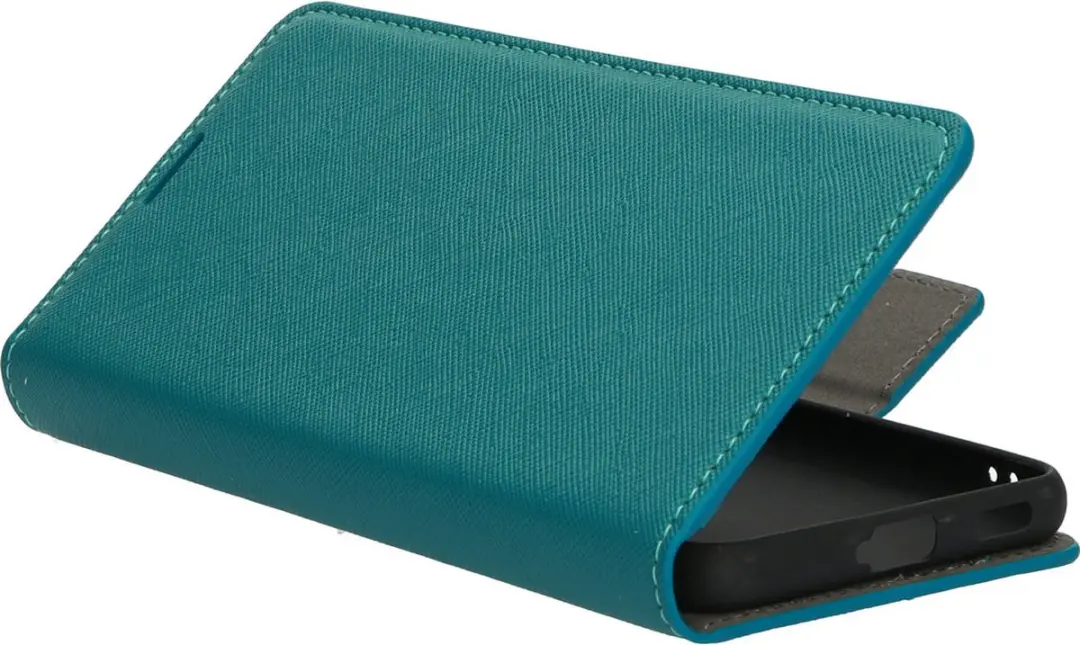 Mobiparts MP-112958 Hoesje Samsung Galaxy S21 - Blauw Turquoise