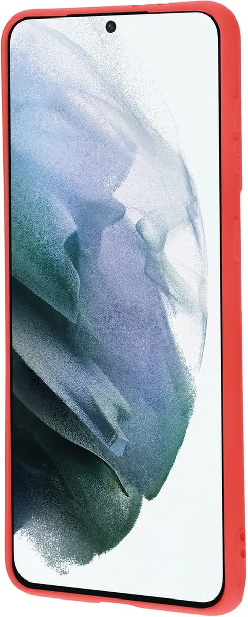 Mobiparts Hoesje Samsung Galaxy S21 Plus MP-112921 - Rood