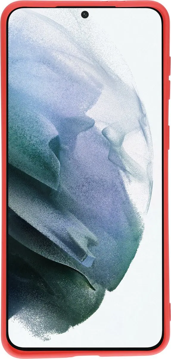 Mobiparts Hoesje Samsung Galaxy S21 Plus MP-112921 - Rood