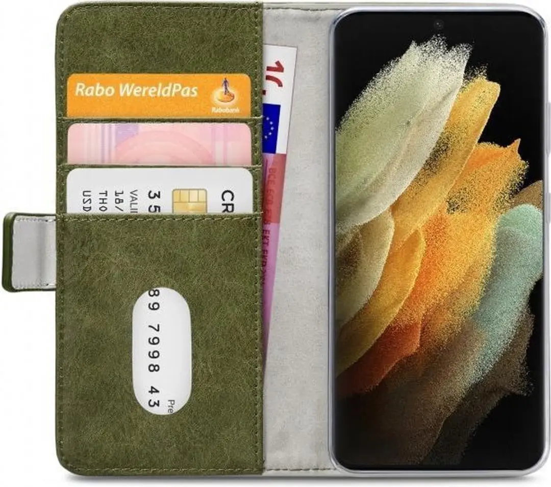 Mobilize Elite Gelly Serie Hoesje Samsung Galaxy S21 Ultra - Groen