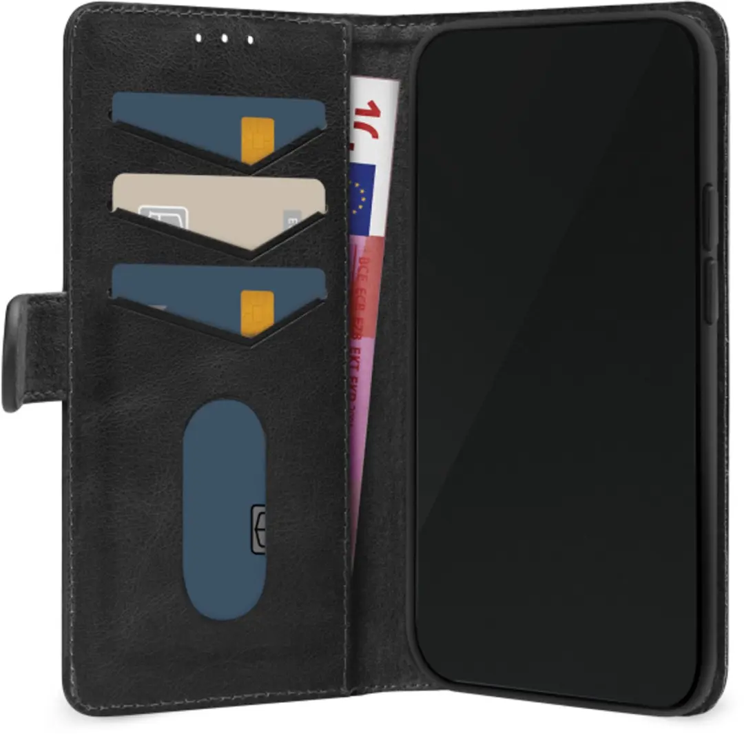 Mobilize Premium Gelly Wallet Book Case MOB-EGWBCB2-GALA275G - Samsung Galaxy A27 - 3 Pasjes - Zwart