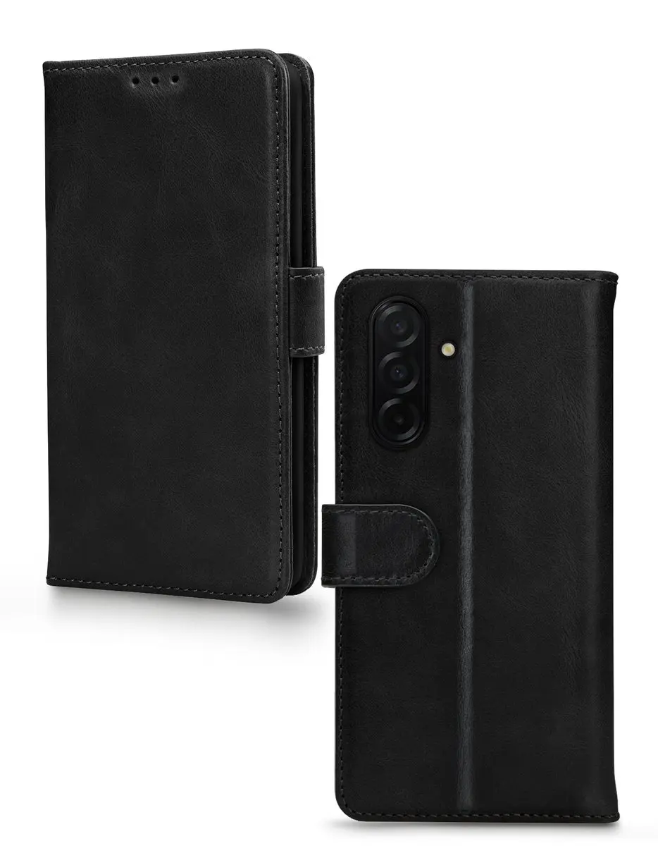 Mobilize Premium Gelly Wallet Book Case MOB-EGWBCB2-GALA275G - Samsung Galaxy A27 - 3 Pasjes - Zwart