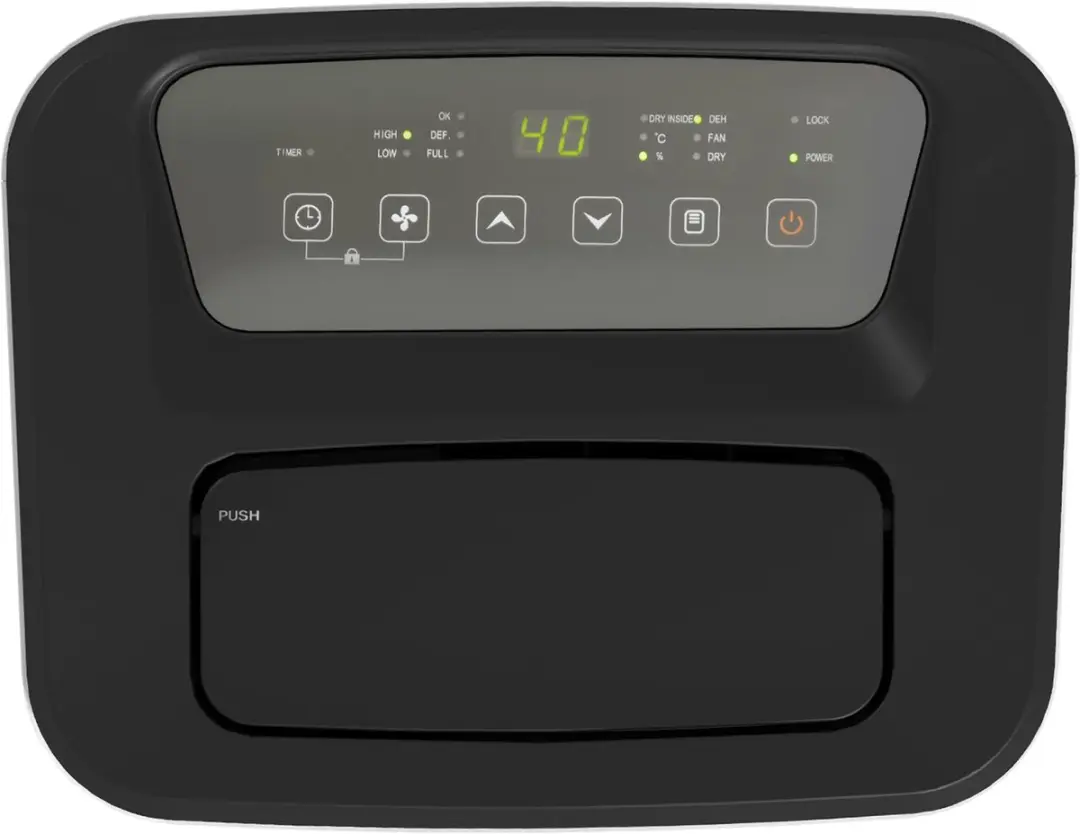 ECTEATOY Elektrische Luchtontvochtiger 20L Wit