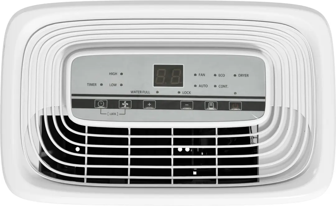 ECTEATOY Elektrische Luchtontvochtiger 12L Wit