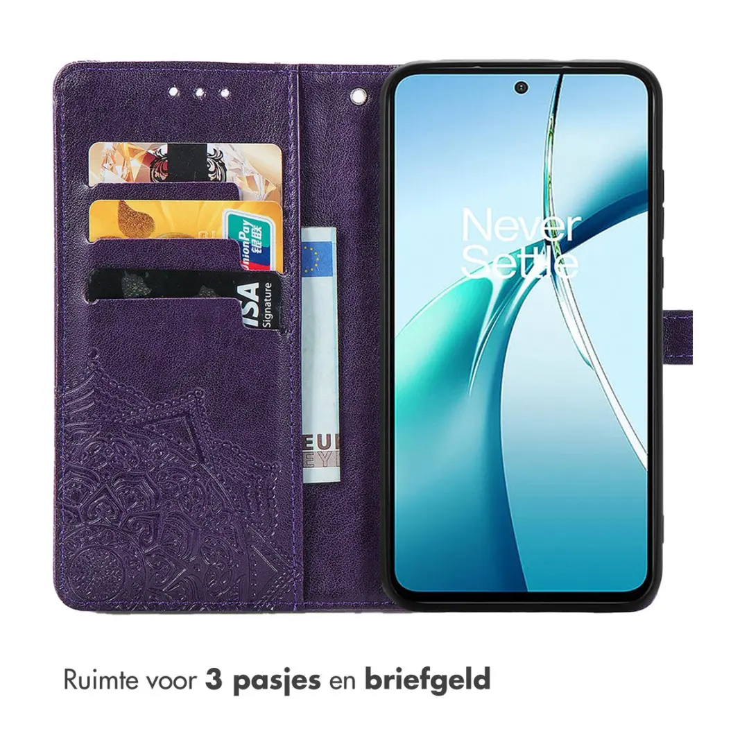 Imoshion Hoesje Motorola Edge 60 Pro - 3 Pasjes - Paars