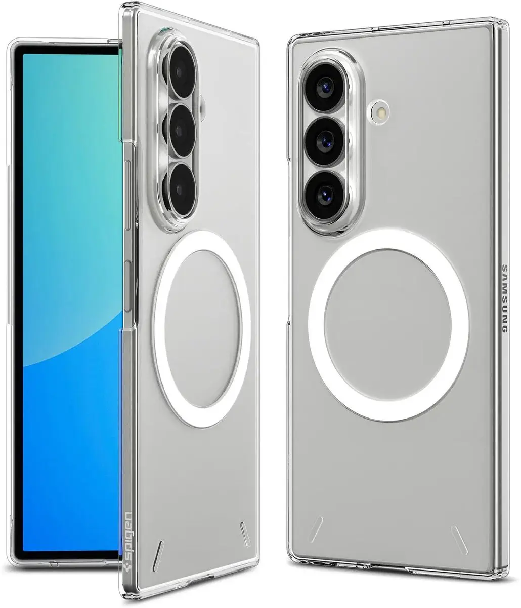 Spigen Air Skin Hoesje ACS11505 - Samsung Galaxy Z Fold8 Ultra - Clear Wit