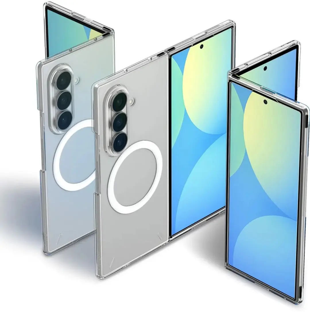 Spigen Air Skin Hoesje ACS11505 - Samsung Galaxy Z Fold8 Ultra - Clear Wit