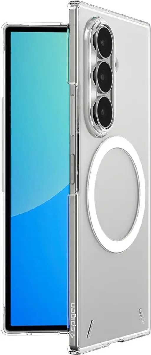 Spigen Air Skin Hoesje ACS11505 - Samsung Galaxy Z Fold8 Ultra - Clear Wit