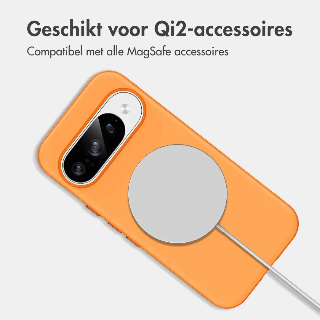 Imoshion Hoesje Google Pixel 9/9 Pro - Oranje MagSafe