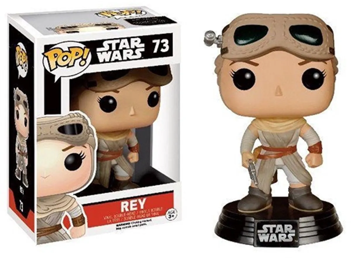 Funko Pop! Star Wars Rey met Bril FUN6229