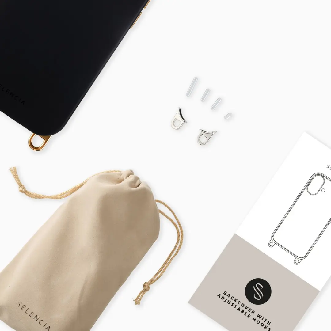 Selencia Hoesje iPhone 11 Velvet Black - MagSafe