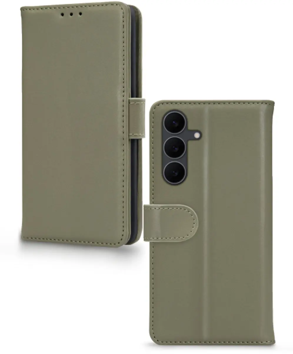 Mobilize Premium Gelly Wallet Book Case - Samsung Galaxy S25/S26 FE - Groen