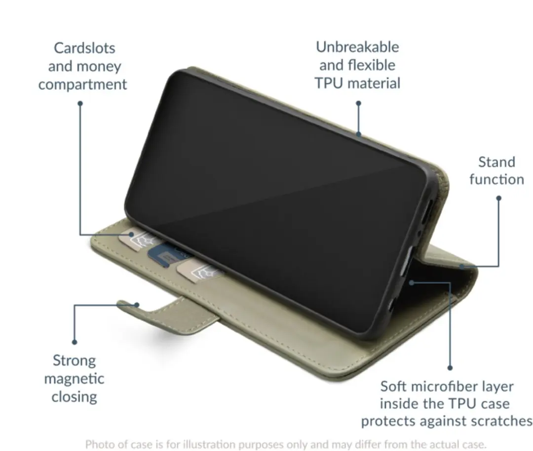 Mobilize Premium Gelly Wallet Book Case - Samsung Galaxy S25/S26 FE - Groen