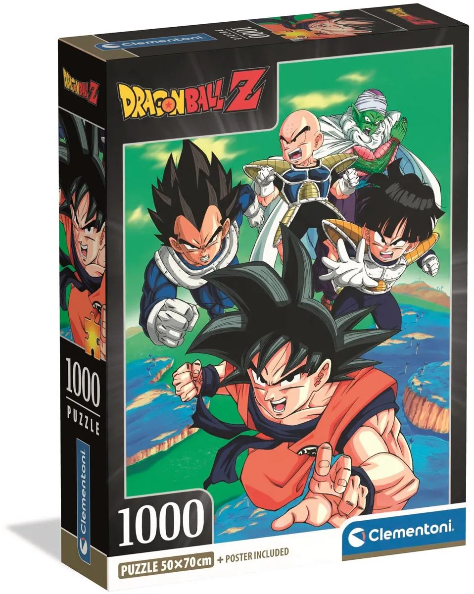 Clementoni Dragon Ball Z Puzzel 1000 Stukjes