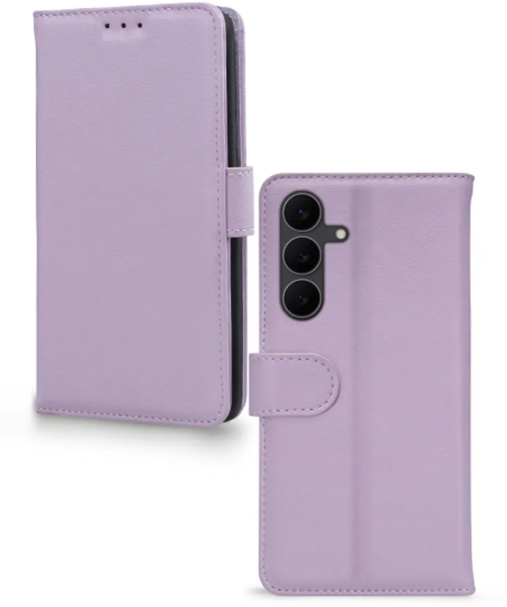 Mobilize Premium Gelly Wallet Book Case Samsung Galaxy S25/S26 FE - Paars
