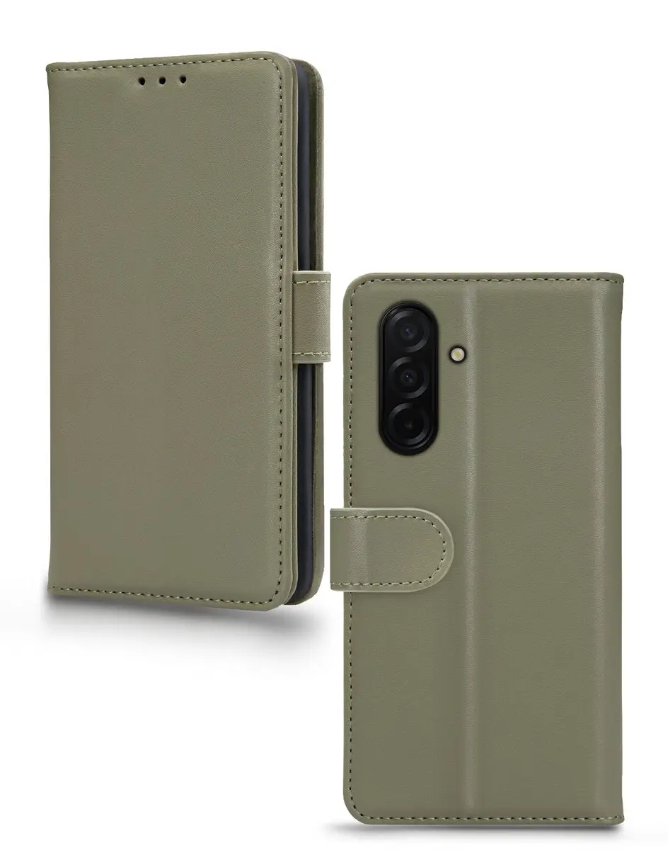 Mobilize Premium Gelly Wallet Book Case Samsung Galaxy A27 5G - Groen