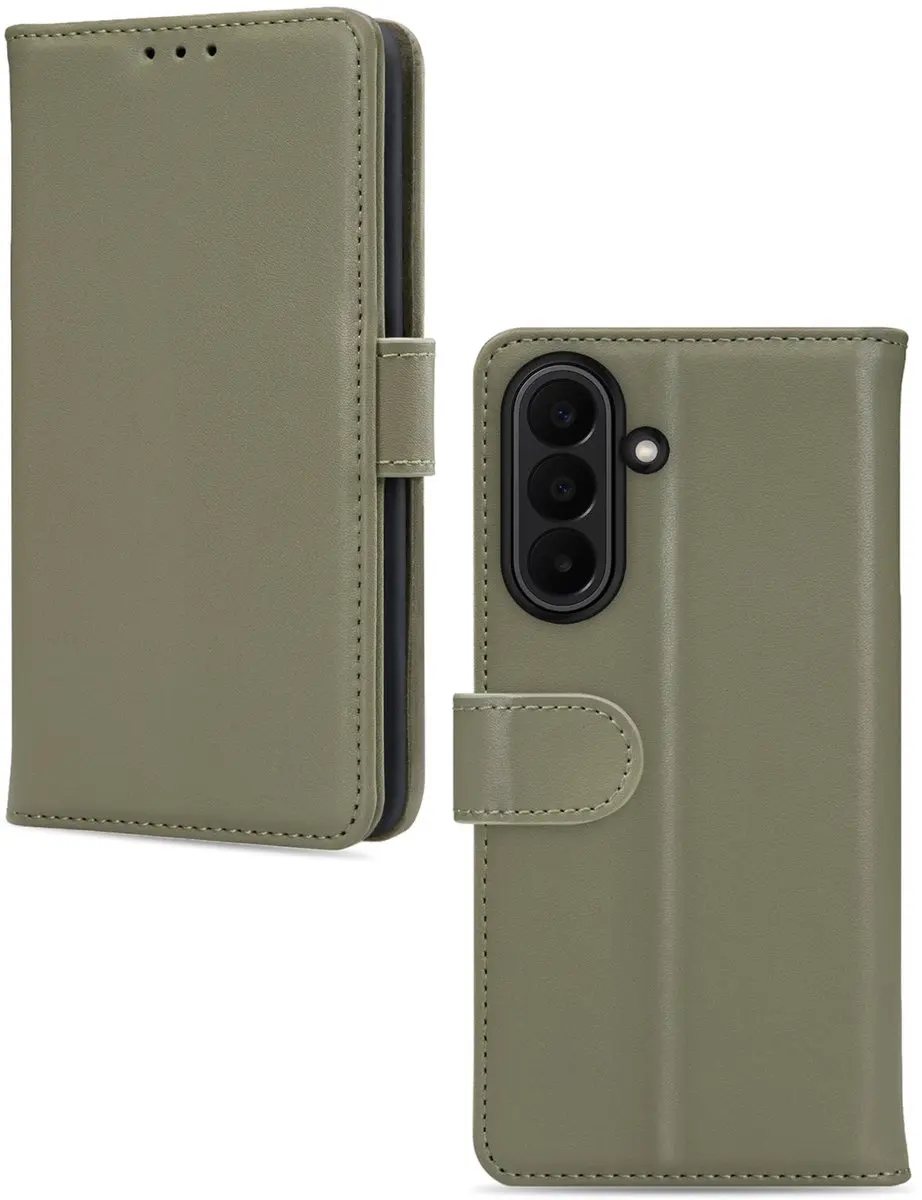 Mobilize Premium Gelly Wallet Book Case Samsung Galaxy A27 5G - Groen - afbeelding 6 van 6