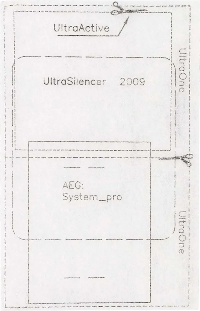 AEG AEF54 Motorfilter S-Bag® Stofzuigers
