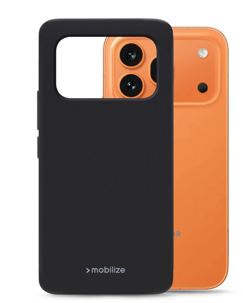 Mobilize Rubber Gelly Case MOB-RGCMB-HON600P - Samsung Galaxy A21s - Matt Black