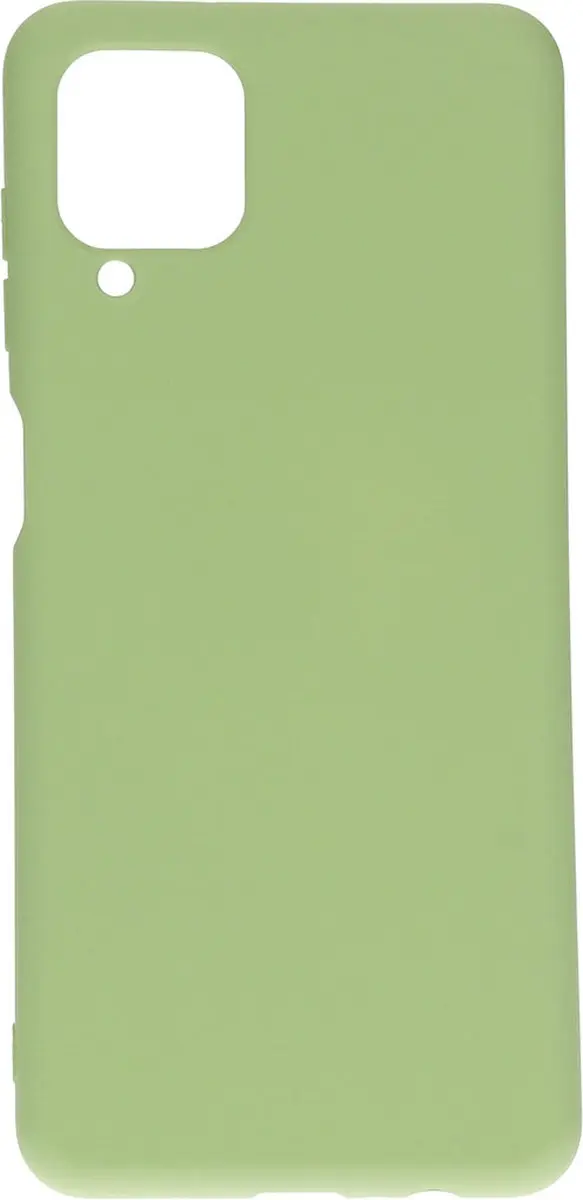 Mobiparts Hoesje Samsung Galaxy A12 Siliconen - Groen - MP-112922