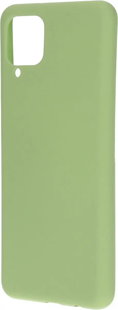Mobiparts Hoesje Samsung Galaxy A12 Siliconen - Groen - MP-112922