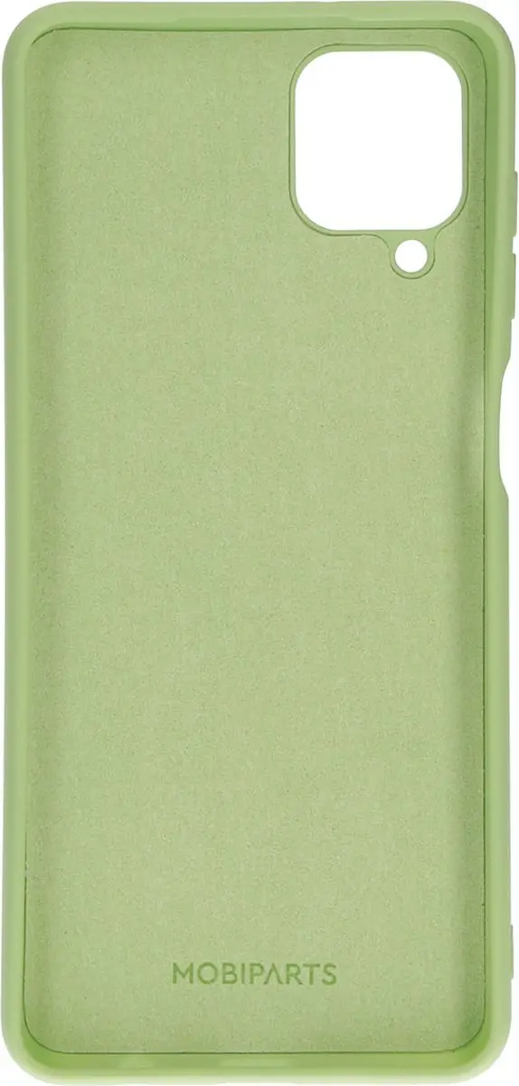 Mobiparts Hoesje Samsung Galaxy A12 Siliconen - Groen - MP-112922